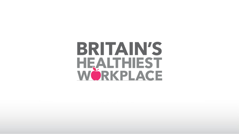 Britain's healthiest workplace banner - Vitality