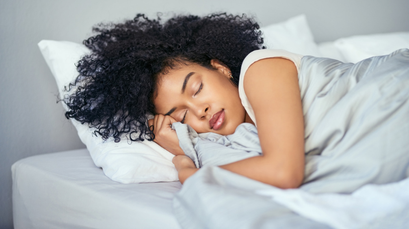 Woman practicing sleep hygiene - Vitality
