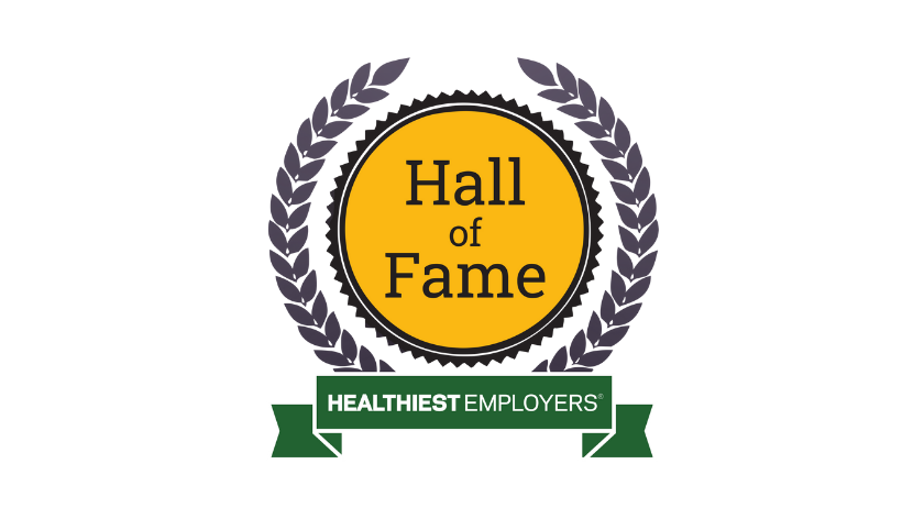 Hall of Fame Healthiest Employers Icon - Vitality