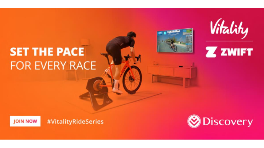 Zwift banner - Vitality