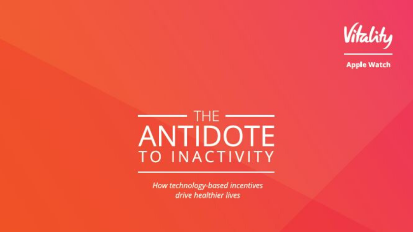 The antidote to inactivity banner - Vitality