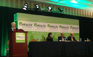 Left to Right: Susan Dentzer, Robert Wood Johnson Foundation; Caroline Pak, Pfizer Medical; Derek Yach, Vitality Institute; Joel White, Prescriptions for a Healthy America 