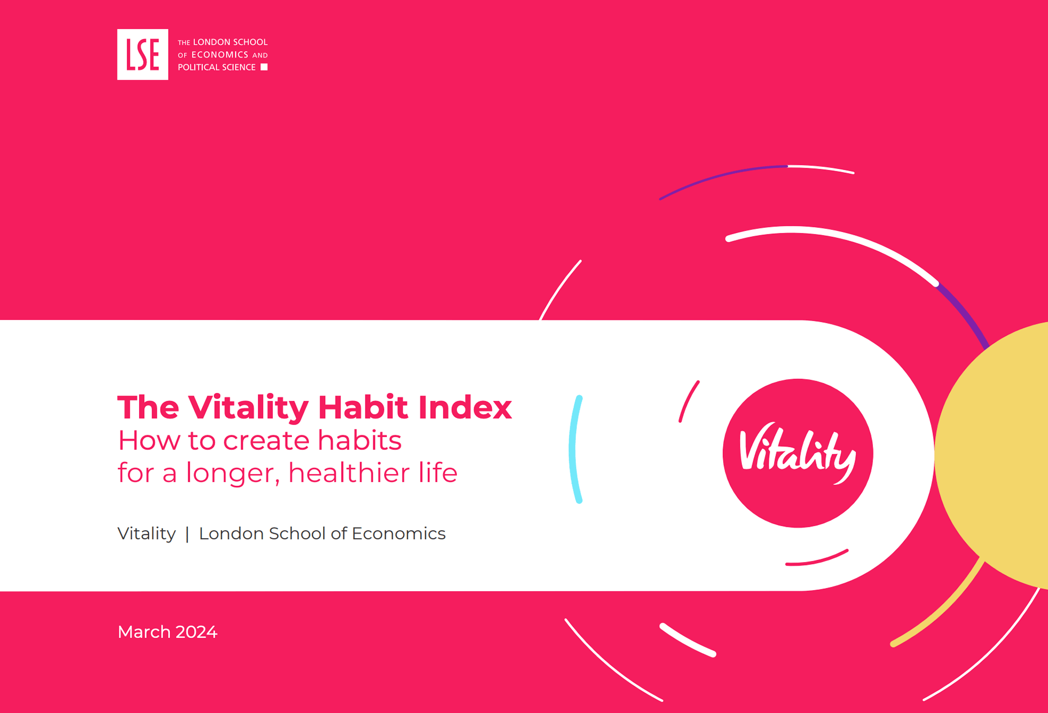 Cover of The Vitality Habit Index: How to create habits for a longer, healthier life.